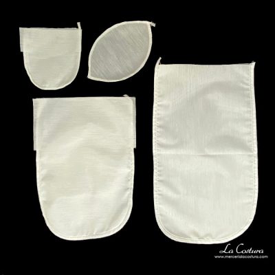 Juego de bolsillos blanco
