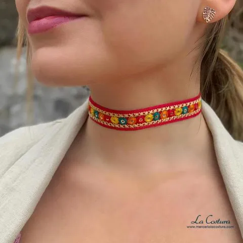 choker-collar-gargantilla-espejos-rosa