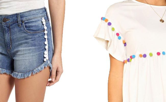 Pon un toque de color a tus looks de verano con pompones y borlas