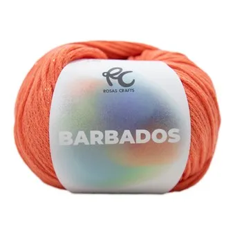 Hilo Lame Barbados Rosas Crafts
