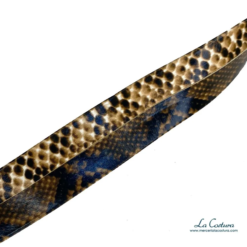 Cinta estampado serpiente 2cm - Imagen 4