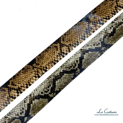 Cinta estampado serpiente 2cm