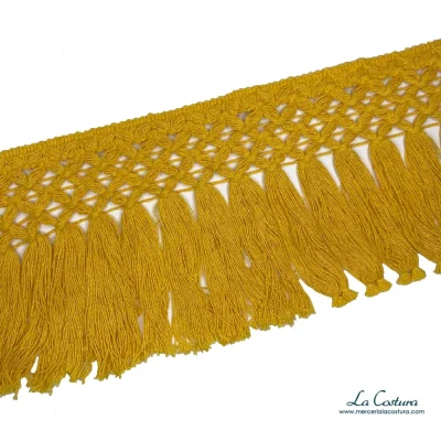 Fleco de tapicería algodón 14cm