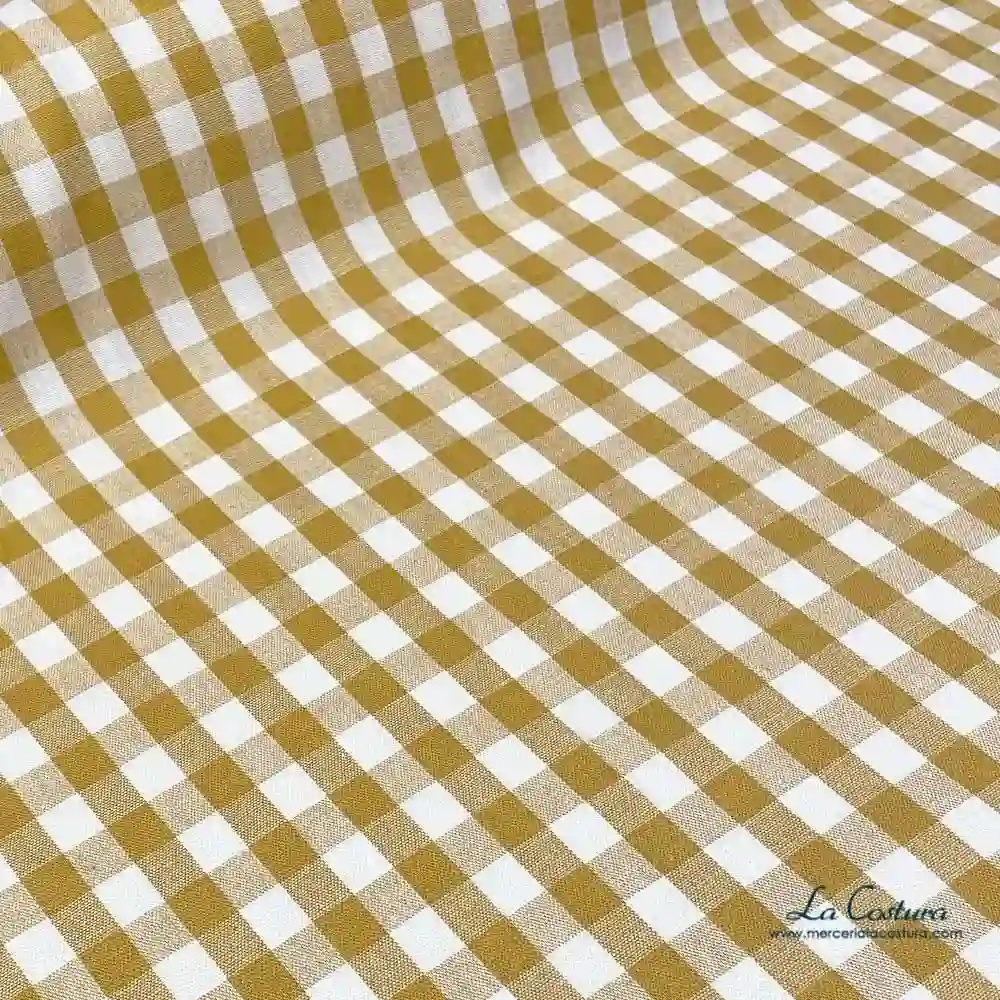 Tela cuadros Vichy algodón 150cm varios colores - Imagen 6