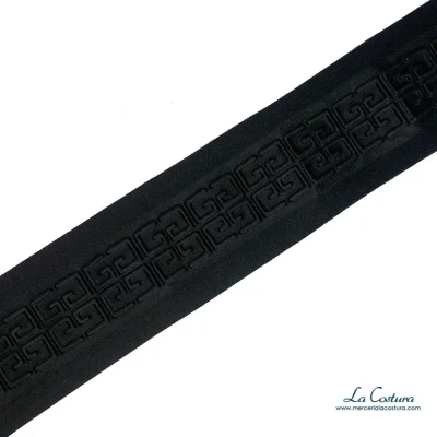 Galón neopreno negro 50mm