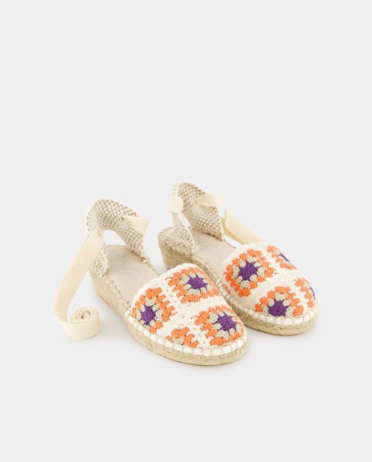 alpargatas crochet