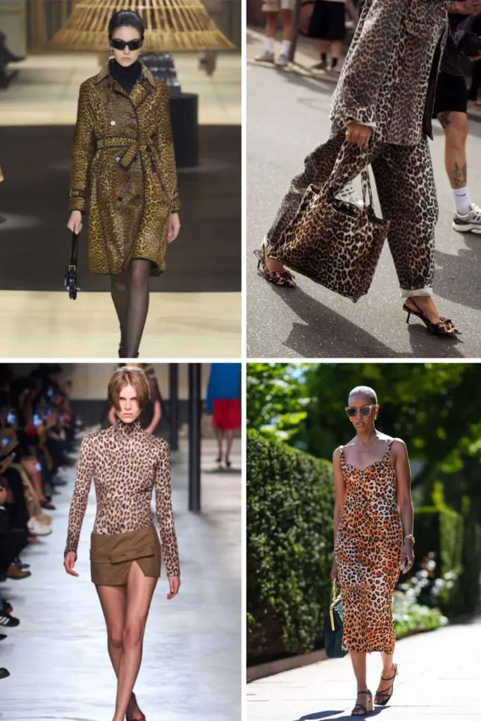 tendencias otoño 2024 2025 animal print leopardo