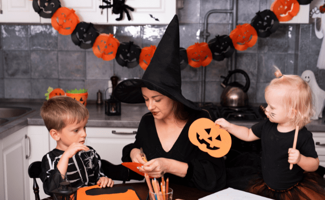 DISFRACES DE HALLOWEEN INFANTILES EN 5 MINUTOS
