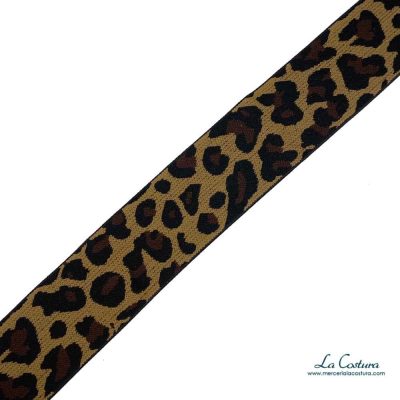 Goma o cinta elástica leopardo 48mm