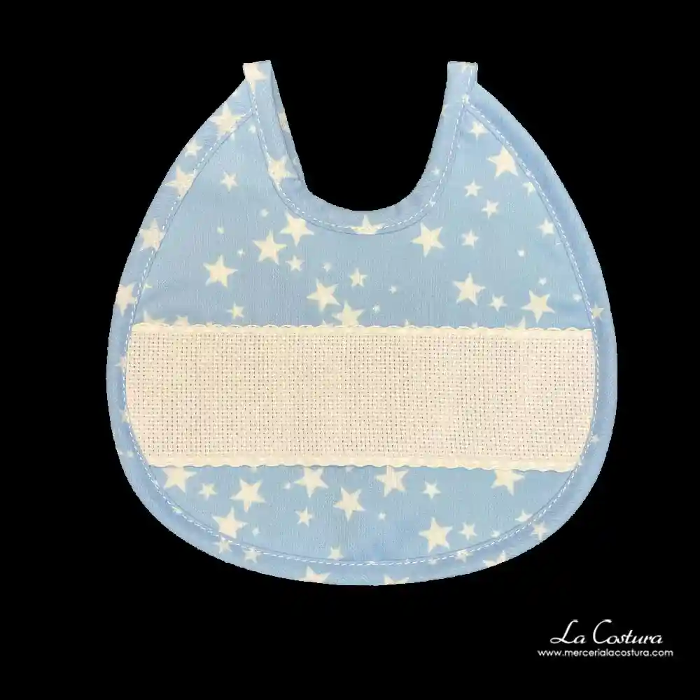 baberos-punto-de-cruz-estrellas-pequenos-azul