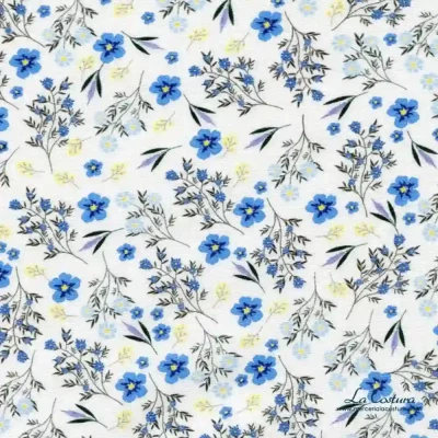 tela-algodon-flores-azules