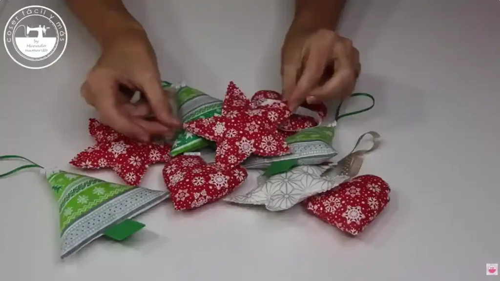 Adornos de Navidad para tu arbol Coser facil y Mas Numerito