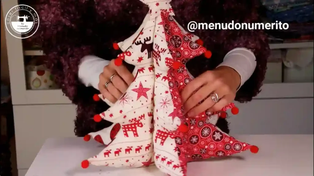 adorno arbol de navidad-coser facil y mas numerito