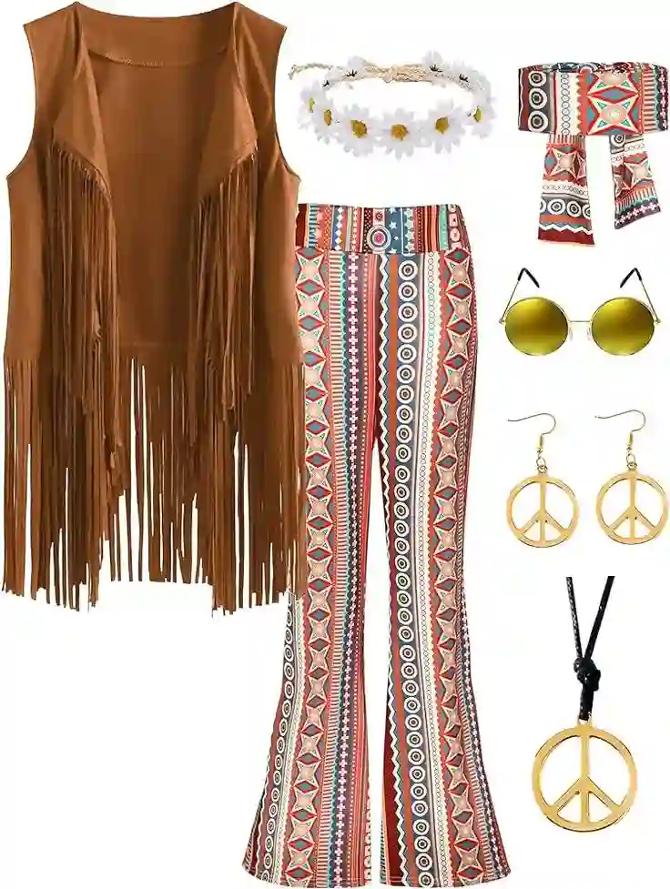 Disfraz-hippy-casero