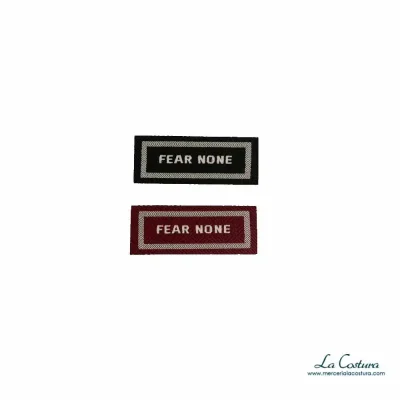 parche-fear-none-termoadhesivo