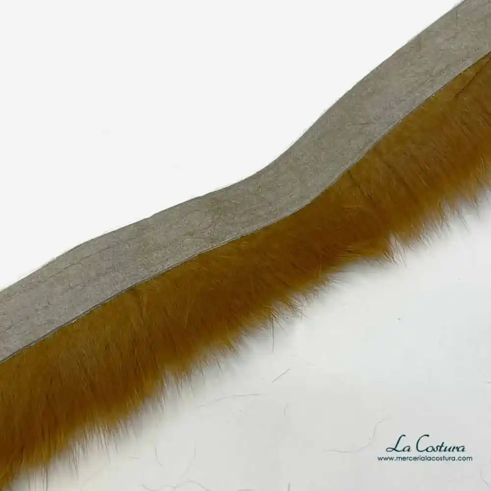 Tira de pelo natural 35 mm colores naturales - Imagen 2