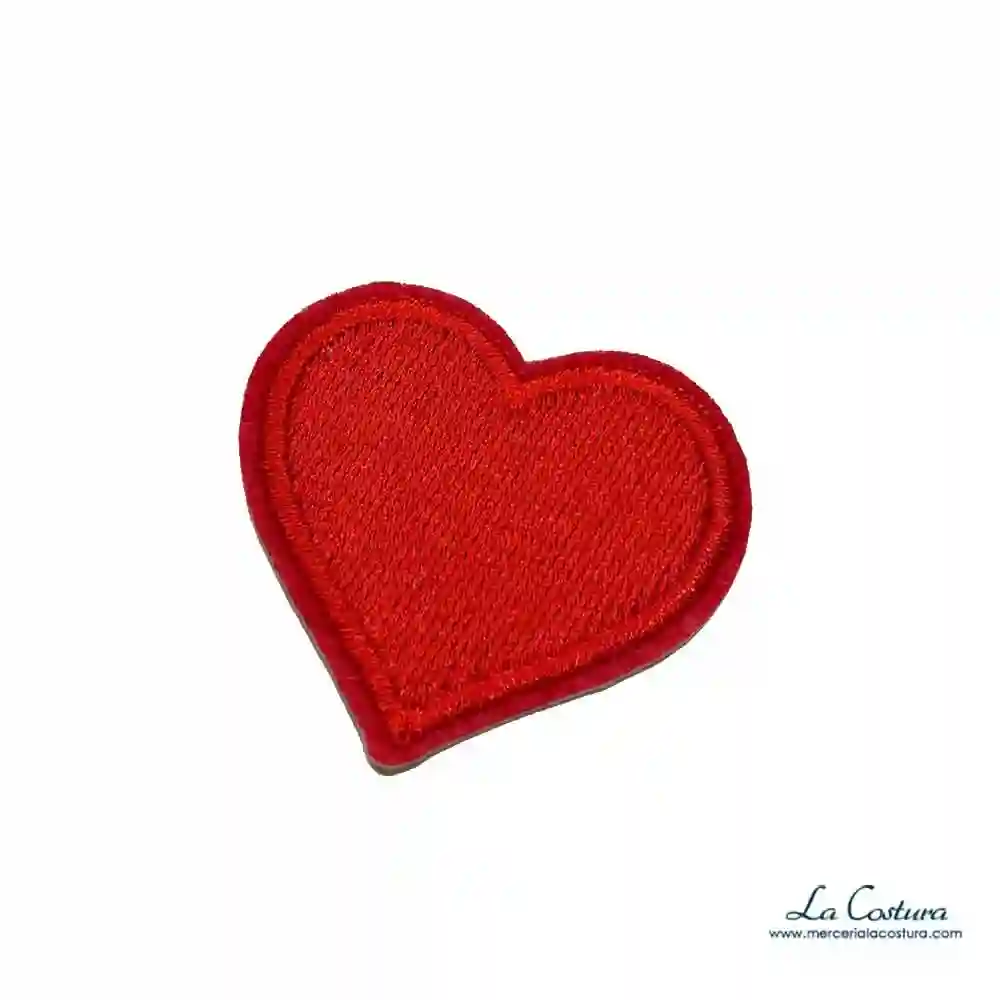 Parche termoadhesivo corazon 4 cm - Imagen 5