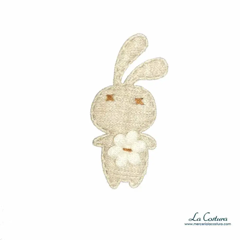 Parche de coser conejito - Imagen 2